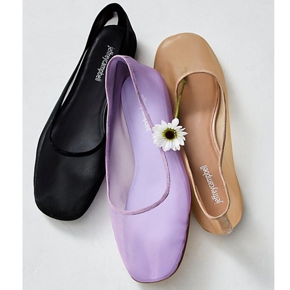 Jeffrey Campbell Shoes - Jeffrey Campbell Mesh Muse Ballet Flat 👑